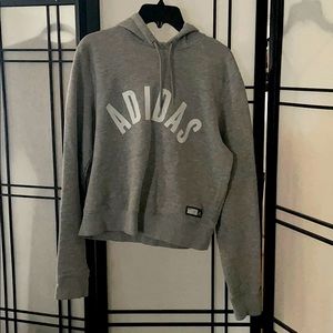 Adidas cropped hoodie